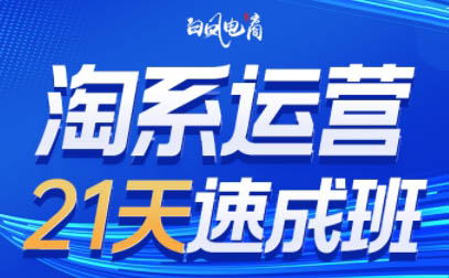 白凤电商·淘系运营21天速成班(更新8月)网赚库-项目库-轻创网-中创网-福缘网-冒泡网-资源之家-魔方项目库网赚库