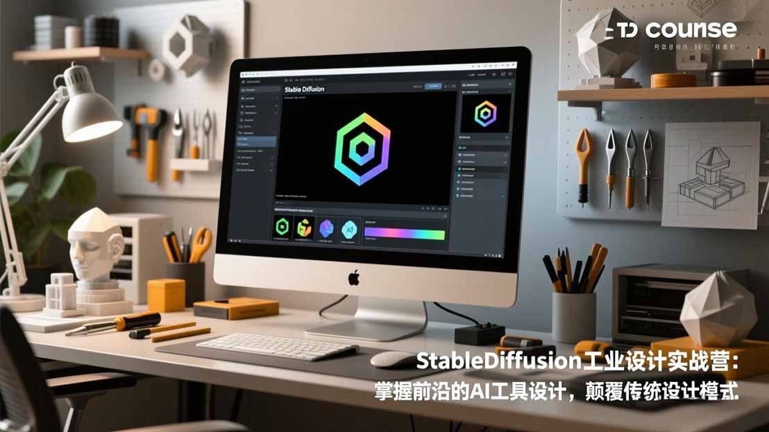StableDiffusion工业设计实战营：掌握前沿的AI工具设计，颠覆传统设计模式网赚库-项目库-轻创网-中创网-福缘网-冒泡网-资源之家-魔方项目库网赚库