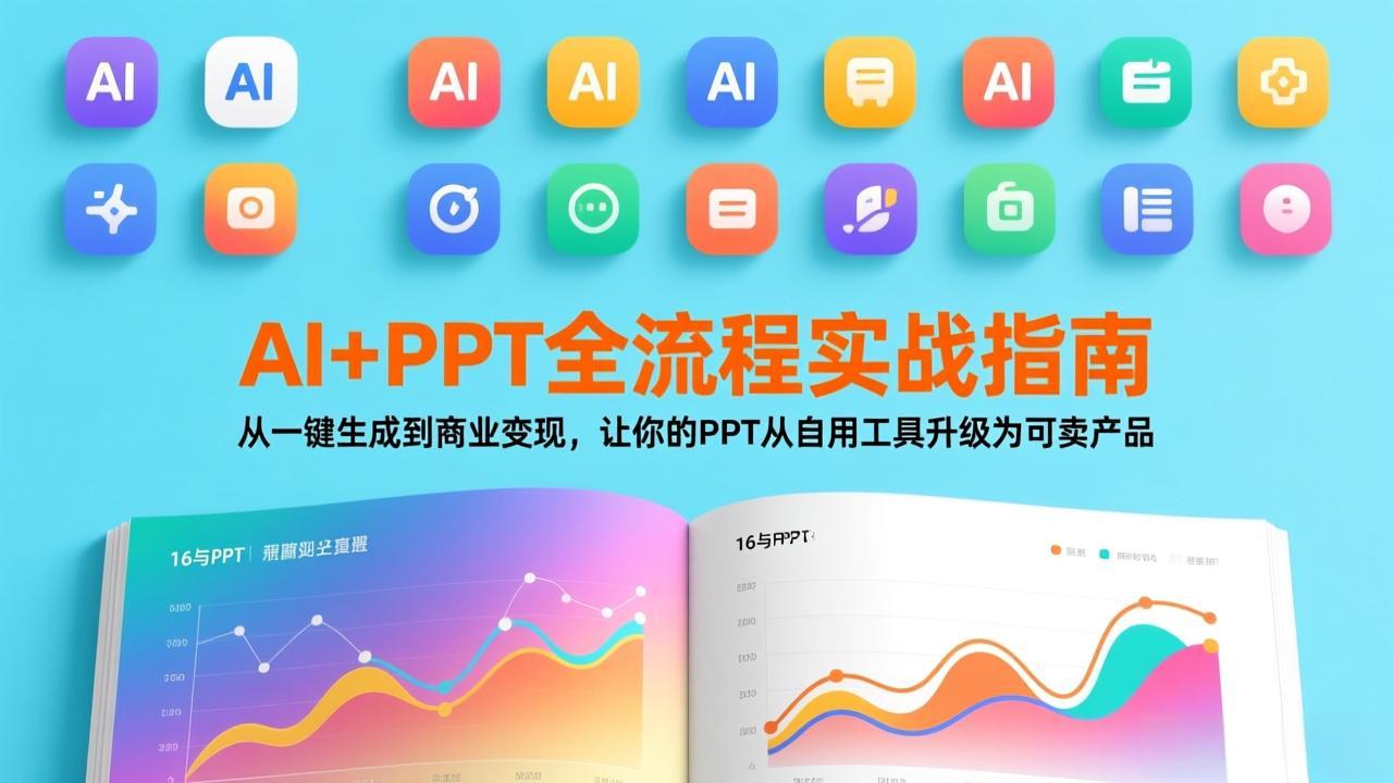 AI+PPT全流程实战指南：从一键生成到商业变现，让你的PPT从自用工具升级为可卖产品网赚库-项目库-轻创网-中创网-福缘网-冒泡网-资源之家-魔方项目库网赚库