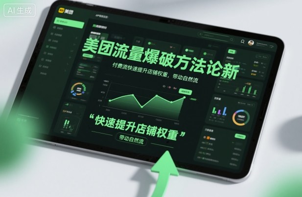 美团流量爆破方法论，付费流快速提升店铺权重，带动自然流网赚库-项目库-轻创网-中创网-福缘网-冒泡网-资源之家-魔方项目库网赚库