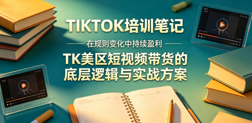 视界跨境TIKTOK4月17培训笔记,在规则变化中持续盈利,TK美区短视频带货的底层逻辑与实战方案【文档】网赚库-项目库-轻创网-中创网-福缘网-冒泡网-资源之家-魔方项目库网赚库