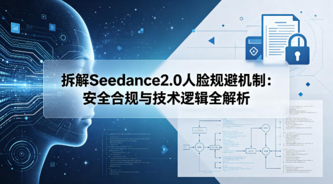 拆解Seedance2.0人脸规避机制:安全合规与技术逻辑全解析网赚库-项目库-轻创网-中创网-福缘网-冒泡网-资源之家-魔方项目库网赚库