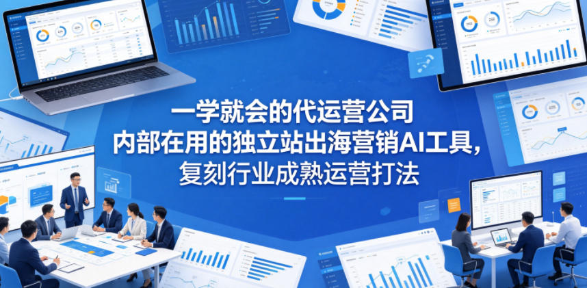 一学就会的代运营公司内部在用的独立站出海营销AI工具,复刻行业成熟运营打法网赚库-项目库-轻创网-中创网-福缘网-冒泡网-资源之家-魔方项目库网赚库