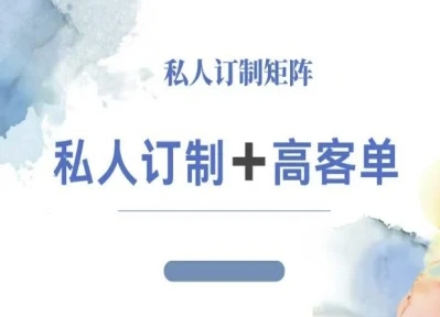 小红书自媒体咨询师IP教程，私人定制+高客单网赚库-项目库-轻创网-中创网-福缘网-冒泡网-资源之家-魔方项目库网赚库