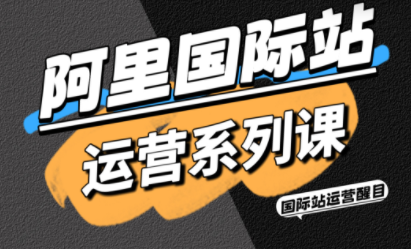 醒目老师·阿里国际站运营系列课(更新3月)网赚库-项目库-轻创网-中创网-福缘网-冒泡网-资源之家-魔方项目库网赚库