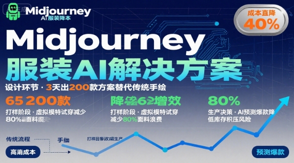 AI在服装领域的运用，使用midjourney做服装辅助企业降低成本网赚库-项目库-轻创网-中创网-福缘网-冒泡网-资源之家-魔方项目库网赚库