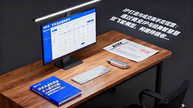 IP打造与成交高手变现营:通过商业IP+经典智慧双飞轮模型 构建持续收钱系统网赚库-项目库-轻创网-中创网-福缘网-冒泡网-资源之家-魔方项目库网赚库