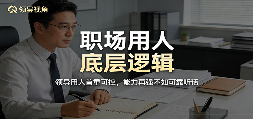 公众号付费文章：职场用人底层逻辑，领导用人首重可控，能力再强不如可靠听话网赚库-项目库-轻创网-中创网-福缘网-冒泡网-资源之家-魔方项目库网赚库