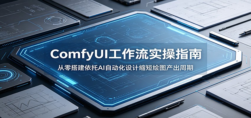 ComfyUI 工作流实操指南:从零搭建依托AI自动化设计缩短绘图产出周期网赚库-项目库-轻创网-中创网-福缘网-冒泡网-资源之家-魔方项目库网赚库