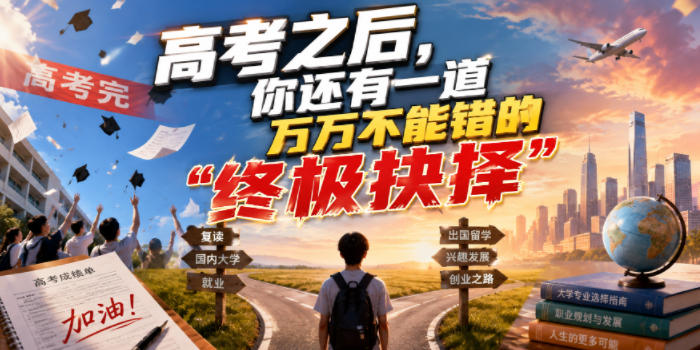 付费文章：高考之后，你还有一道万万不能错的“终极抉择”网赚库-项目库-轻创网-中创网-福缘网-冒泡网-资源之家-魔方项目库网赚库