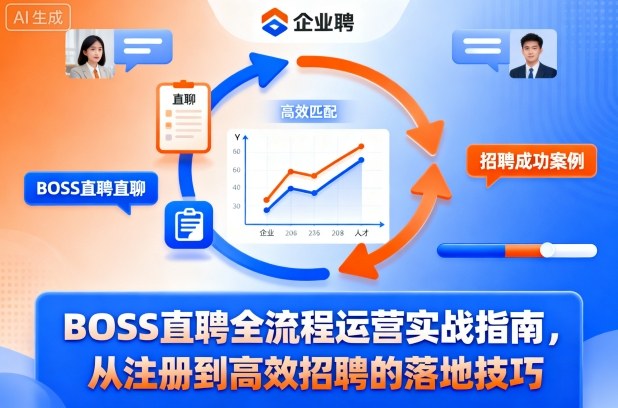 BOSS直聘全流程运营实战指南,从注册到高效招聘的落地技巧网赚库-项目库-轻创网-中创网-福缘网-冒泡网-资源之家-魔方项目库网赚库