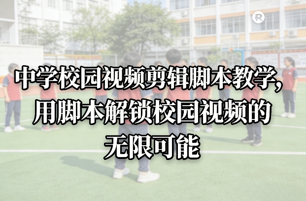 中学校园视频剪辑脚本教学，用脚本解锁校园视频的无限可能网赚库-项目库-轻创网-中创网-福缘网-冒泡网-资源之家-魔方项目库网赚库